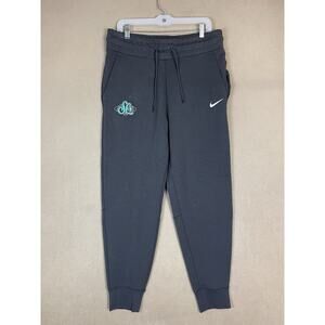 Nike Pants‎ Womens Large Gray Tech Fleece Tapered Jogger Sweatpants SL NBA Logo